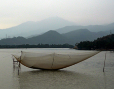 Sdostasien, Vietnam: Von den Bergstmmen bis zum Mekongdelta - traditionelles Fischernetz